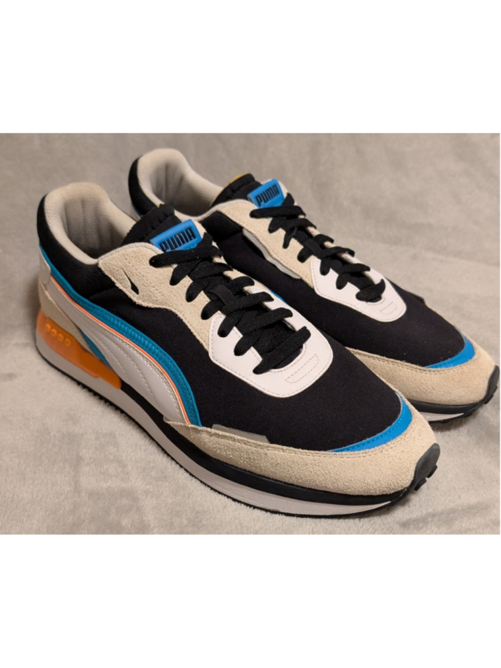 Puma City Rider Vaporous Gray Men's US Size 12 Sneakers Shoes P04